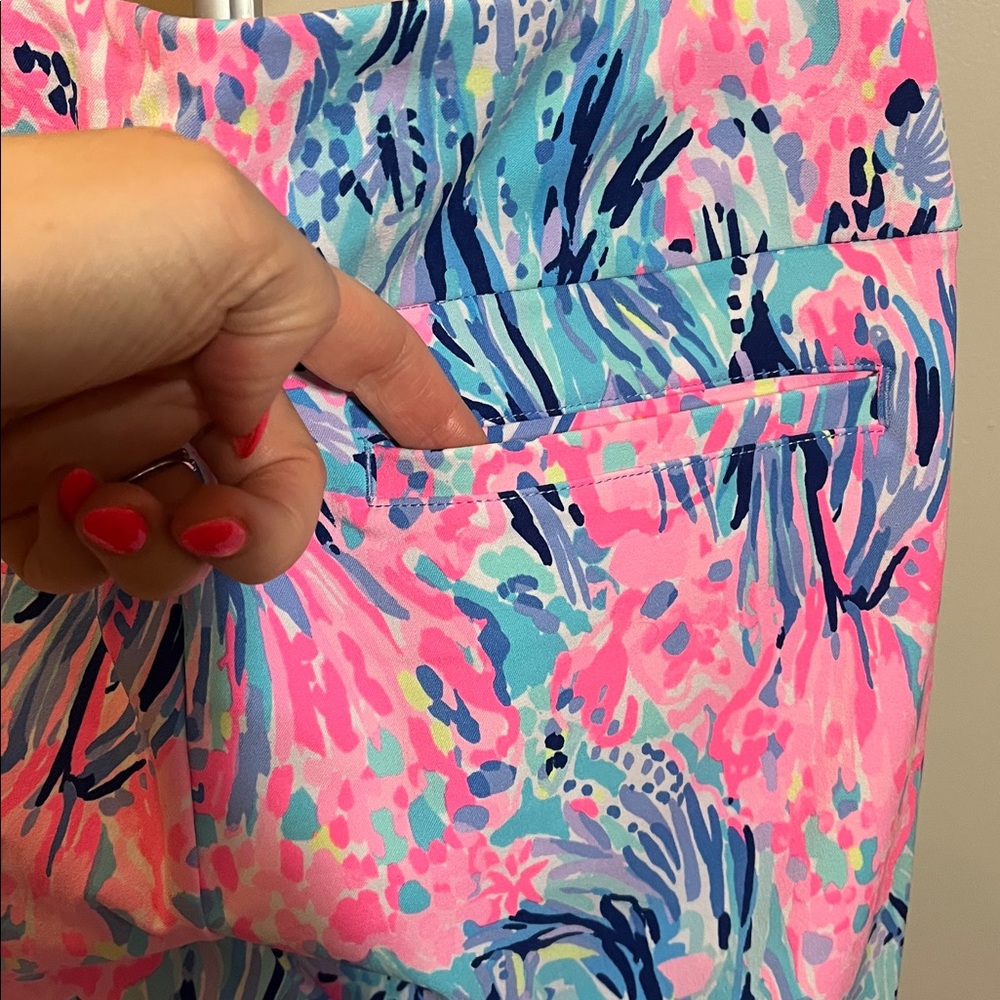 Lilly Pulitzer Luxletic Corso Pants - Size 4 - Picture 6 of 7